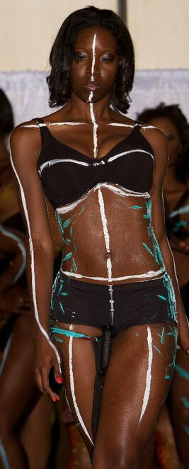 Bad Habits Body Paint Inspiration - Kanesha Brown